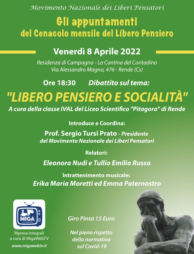 Libero pensiero e socialità