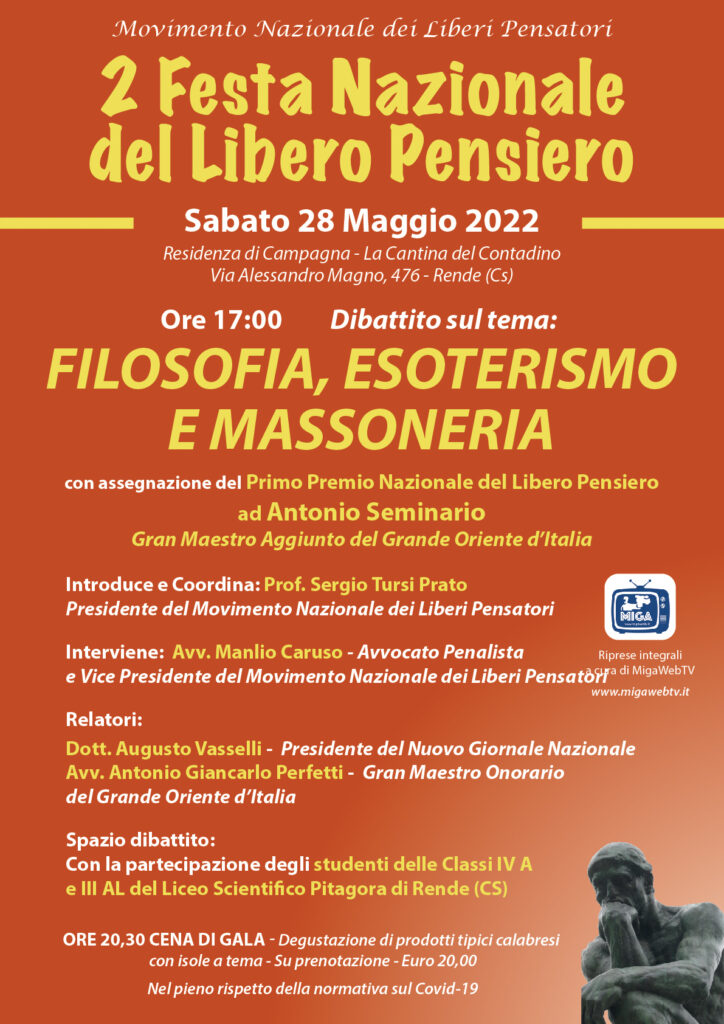 Filosofia, esoterismo e massoneria