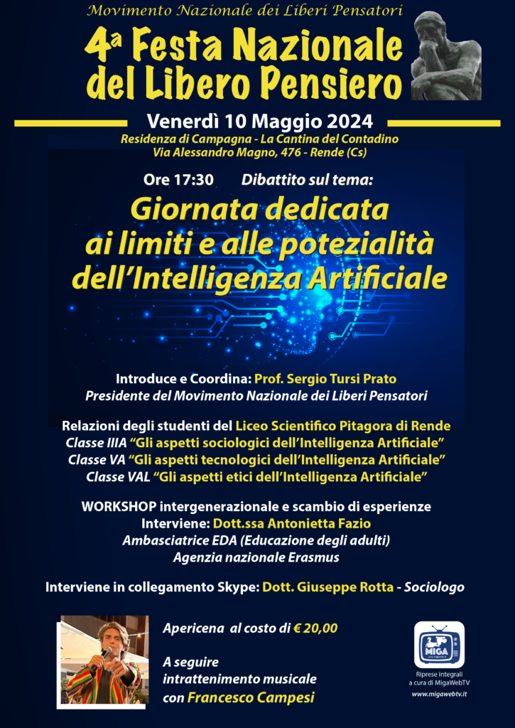 4 festa nazionale del libero pensiero